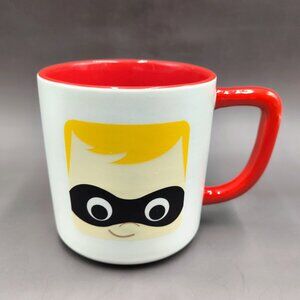 Disney Pixar The Incredibles Showoff Boy DASH Mug Cup Red White NWOT